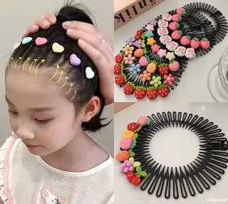 Adjustable Circle Stretch Comb Hairband